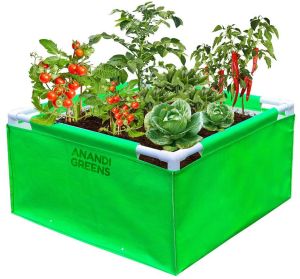 2x2x1 Ft HDPE Square Grow Bag