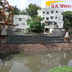 Metal Gabion Nala Side Wall Customized for Construction