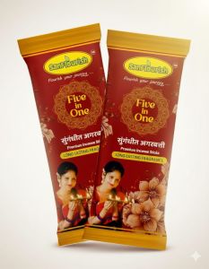 Five in One Premium Incense Sticks, Color : Multicolor