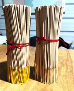 White Raw Incense Sticks 9 Inch, Length : 6-12inch