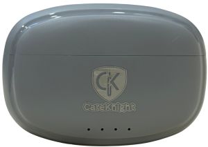Careknight 163 Grey & Blue Wireless Earbuds