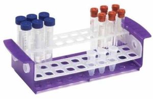 Plastic Glass Test Tube Stand for Laboratory Experiments