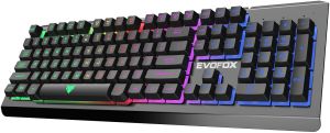 ABS Plastic Evofox Warhammer Full Size Gaming Keyboard for Laptop