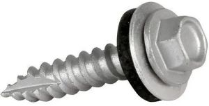 Carbon Steel Self Tapping Screw, Color : Silver