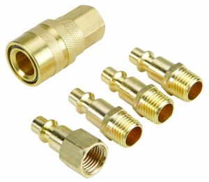 Male Brass Pneumatic Quick Coupler, Packaging Type : Paper Box