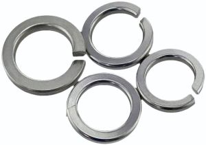 Mild Steel Lock Washer, Color : Silver, Packaging Type : Paper Box