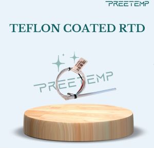 Teflon Coated Pt100 Temperature Sensor for Chemical Industry