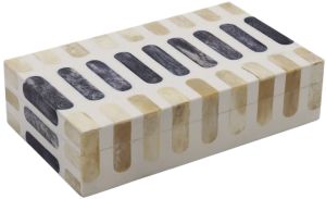 Bone Boxes, Color : White, Black for Gifting, Decoration