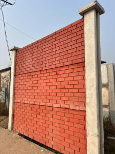 Fully RCC Heavy Precast Industrial Compound Wall 10(3)feet