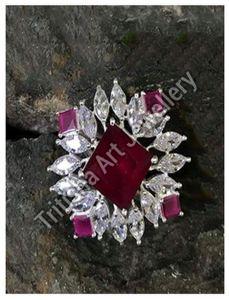 American Diamond Cocktail Ring