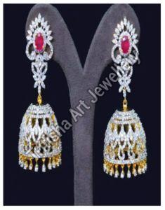 Antique South Indian Jhumka Earrings
