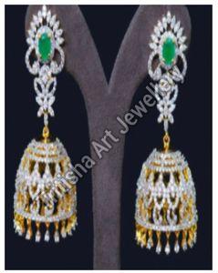 Designer Party Wear Jhumka Earrings