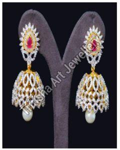 Heavy Bridal Jhumka Earrings