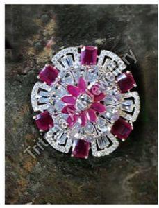 Pearl Embedded Designer Ring