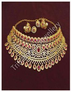 Premium Zircon Bridal Necklace Set