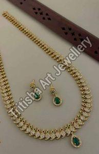Traditional Gold Plated Necklace Set
