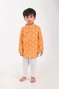 Chidiya Udd- Unisex Rust Kurta