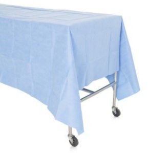 Blue Cotton Back Table Cover