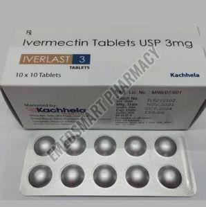 Iverlast Ivermectin 3mg Tablets