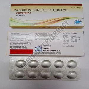 Varenicline Tablet 1 mg