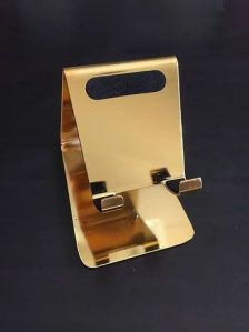 Golden Finish Mobile Stand