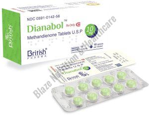 British Pharma Dianabol Tablets