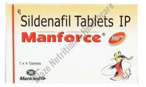 Manforce 100mg Tablets