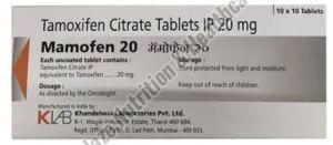 Tamoxifen Citrate 20mg Tablets