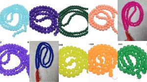 Colour Round Glass Beads