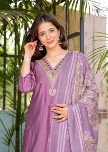 Roman Silk 3pc Suit for Festival