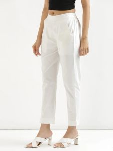 White Cotton Pants