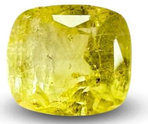 Yellow Sapphire Carat 3.00 Gemstone