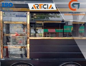 ARTICIA Stainless Steel Food Cart