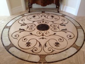 Marble Inlay Handicrafts Slab