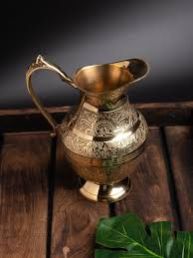 Brass Crafted Water Jug