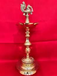 Pure Brass Diya Stand