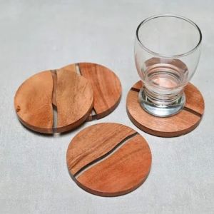 Round Wooden Coasters