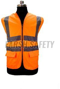 2PO FSPRO Customised Orange Safety Jacket