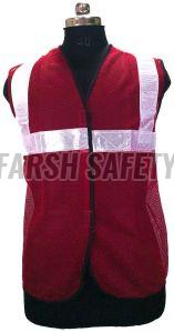 O2 FSPRO Red Safety Jacket