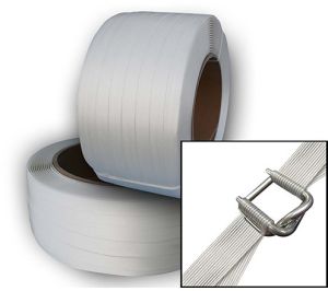 White Polyester Composite Strap