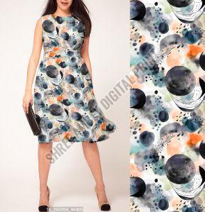 Ladies Printed One Piece Dress