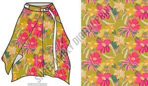 Ladies Western Beach Wear Wrap Skirt