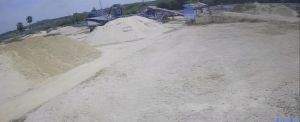 silica sand