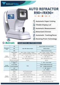 G-matronix Auto Refractometer with Keretometer Rk90+ Make Korea