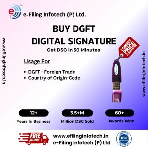 DGFT Digital Signature Certificate