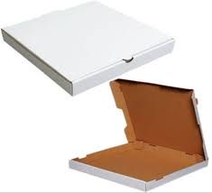 Plain Duplex Pizza Box