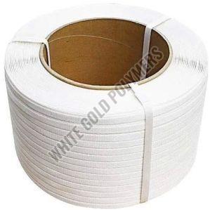 12 mm White Coated PP Box Strapping Roll