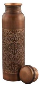 Antique Finish Copper Bottle