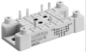 53 A Semikron SKD 53/16 Power Bridge Rectifiers