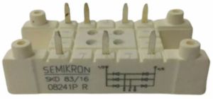 Semikron 83 Amp SKD83-16 Power Bridge Rectifier